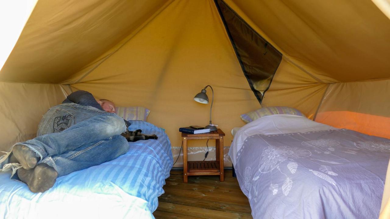 Cerisy-la-Foret Camping A La Ferme - Hebergements Insolites מראה חיצוני תמונה